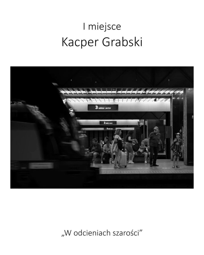 1 miejsce Kacper Grabski